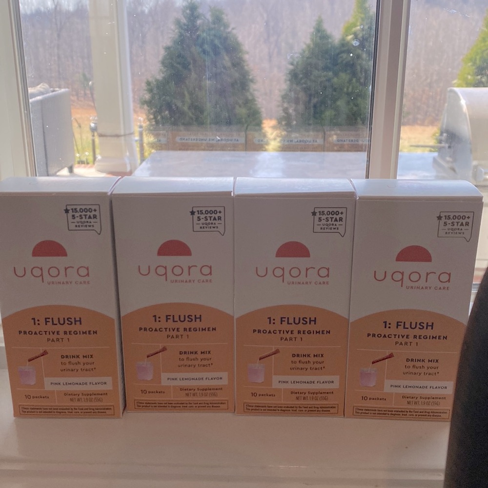 Uqora - FOUR boxes of Flush